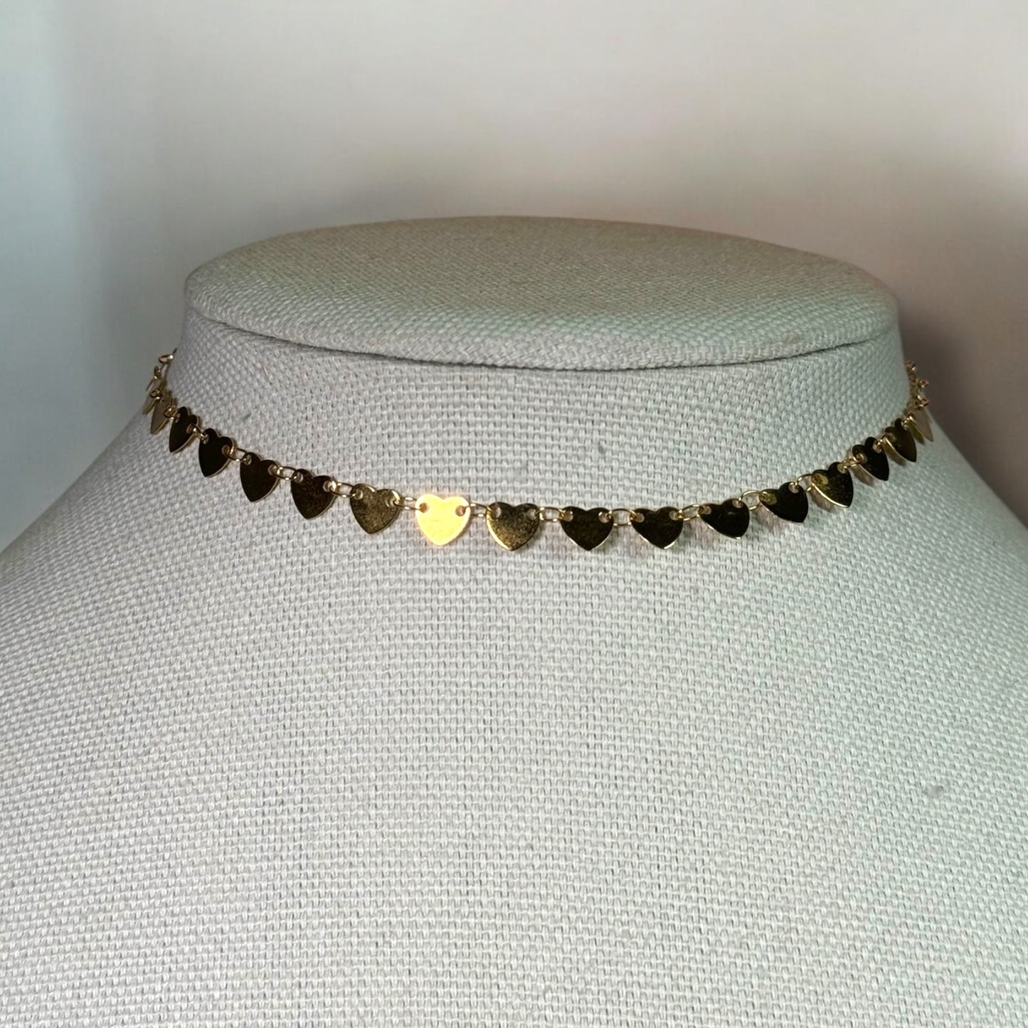 Chain Heart Choker