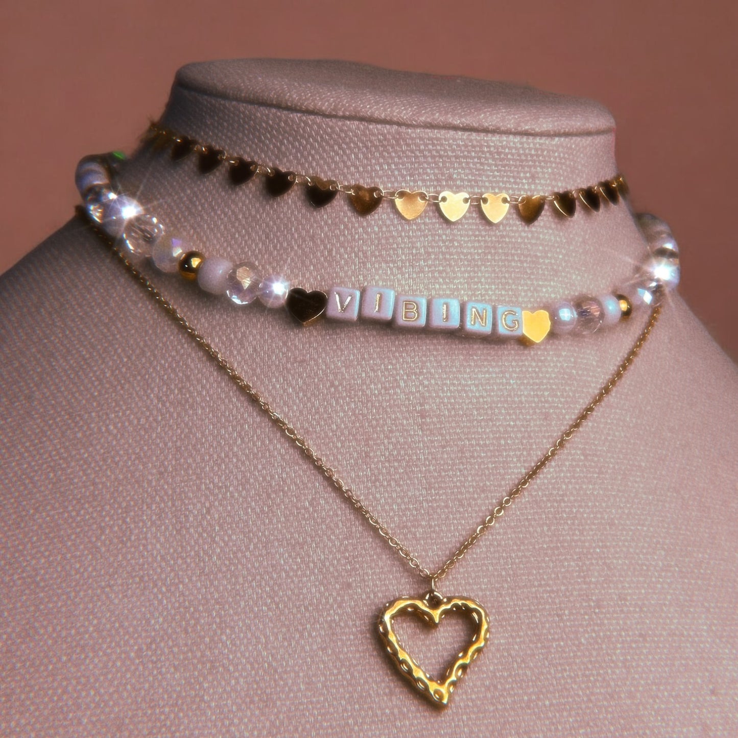 Chain Heart Choker