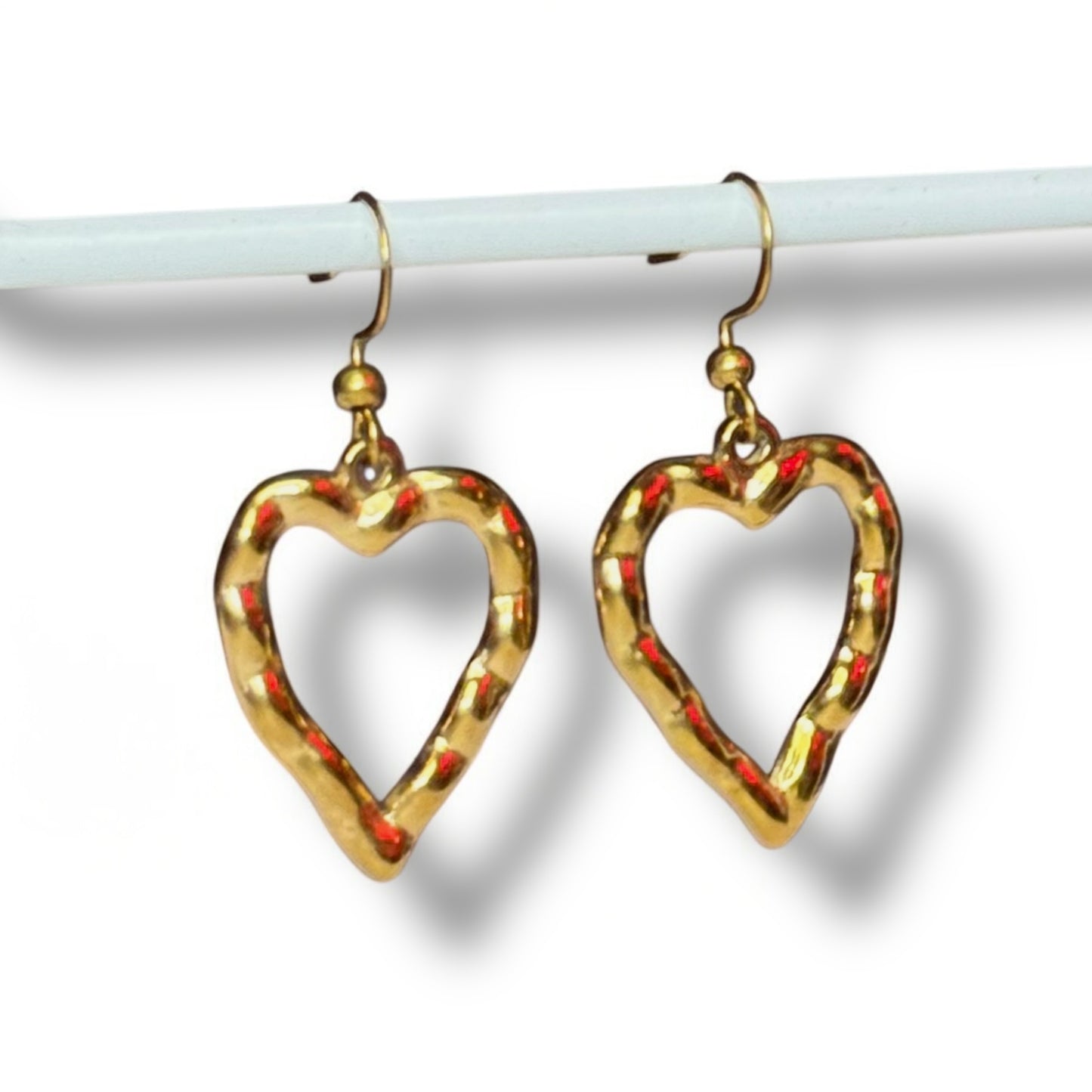 Open Heart Earrings