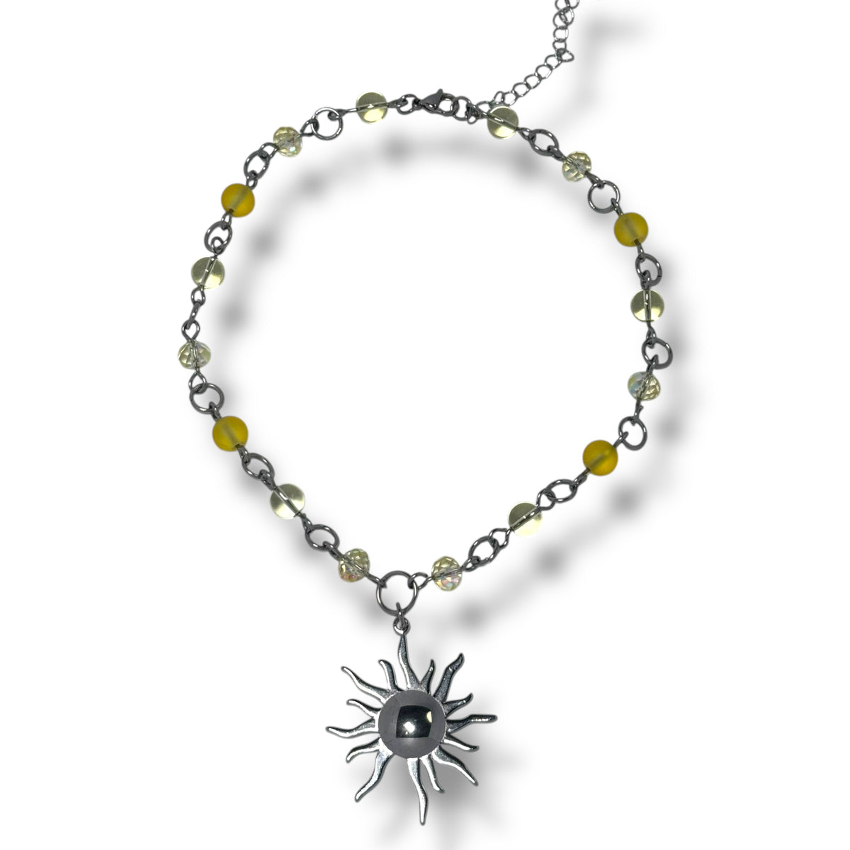 Aurora Sun Beaded Necklace