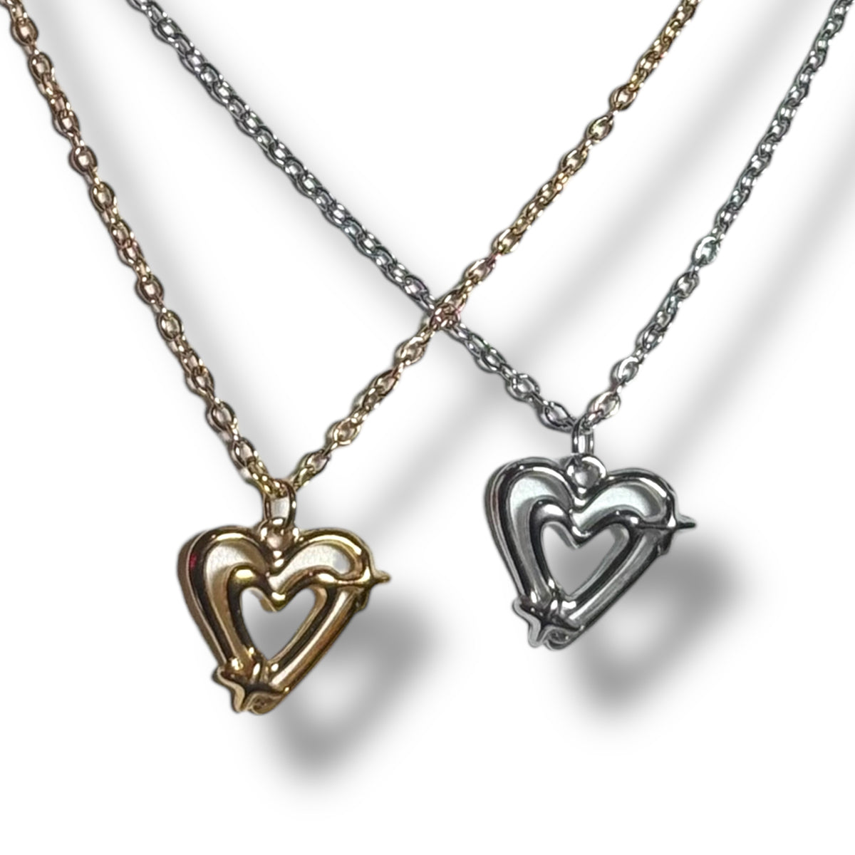 Glimmer Heart Chain