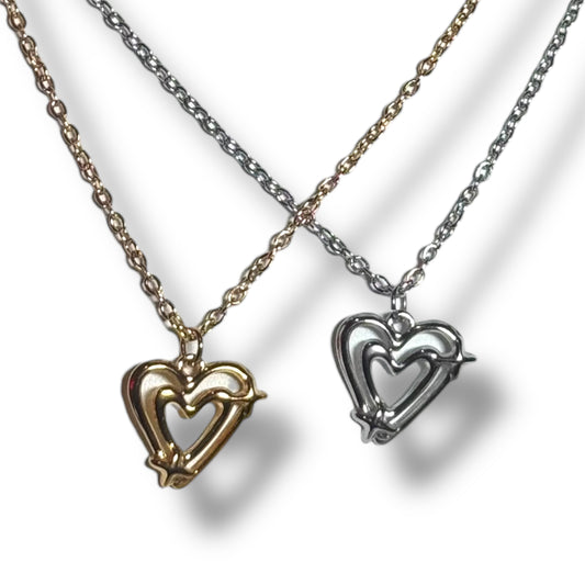 Glimmer Heart Chain