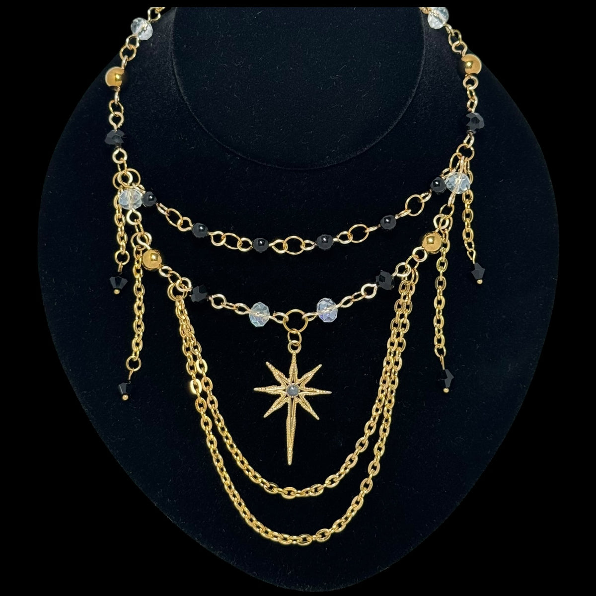 Supernova Beaded Necklace