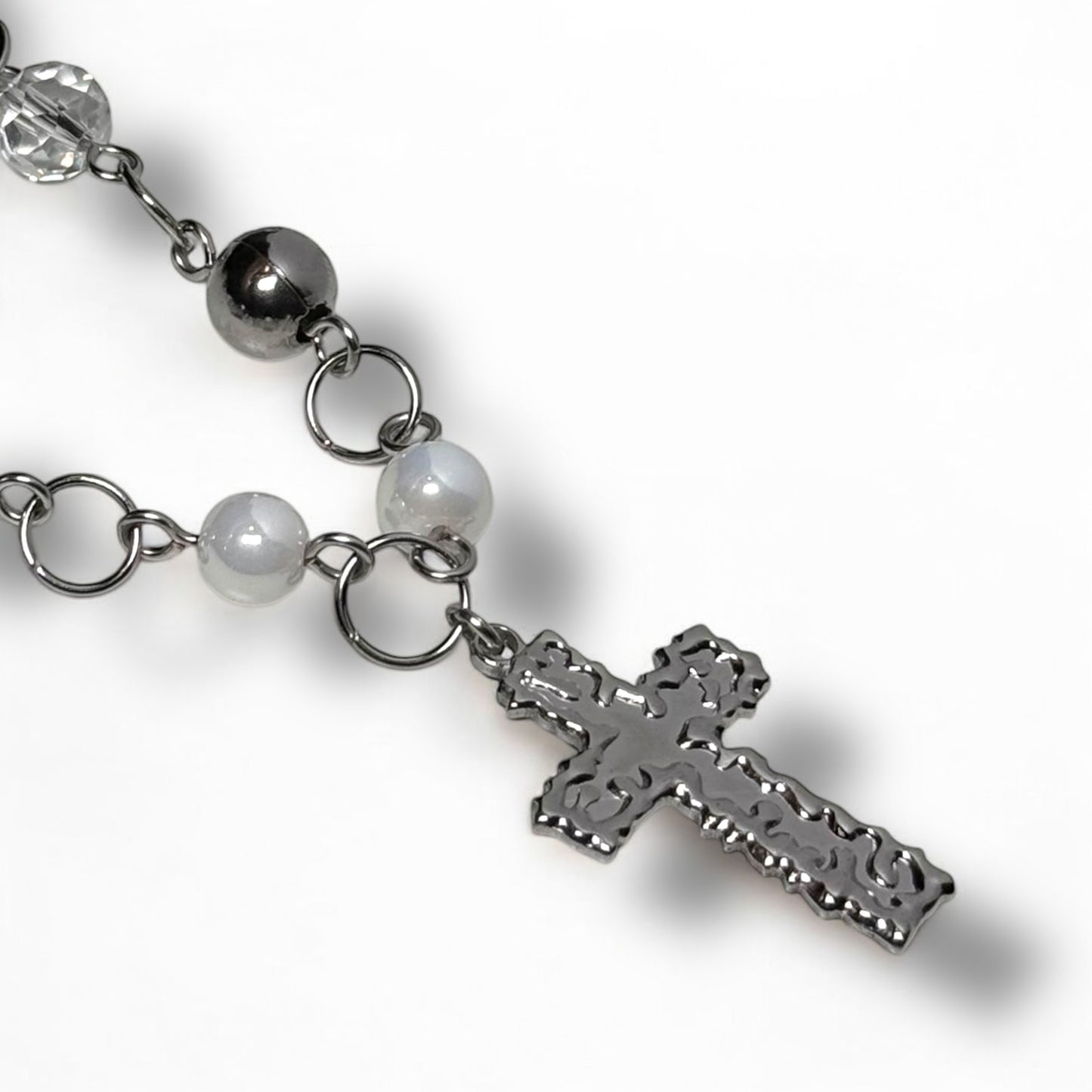 Fallen Angel Beaded Necklace