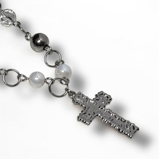 Fallen Angel Beaded Necklace