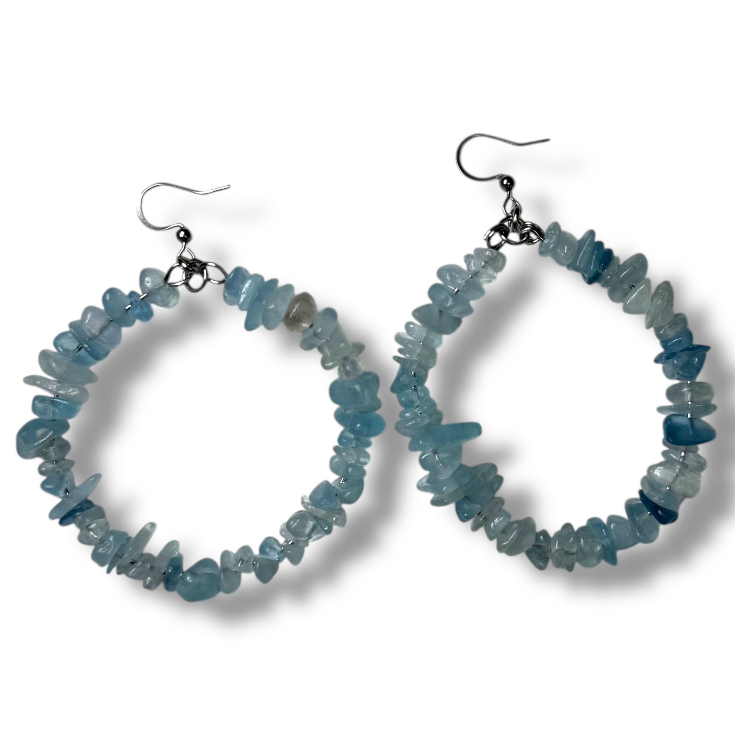 Aura Crystal Hoops