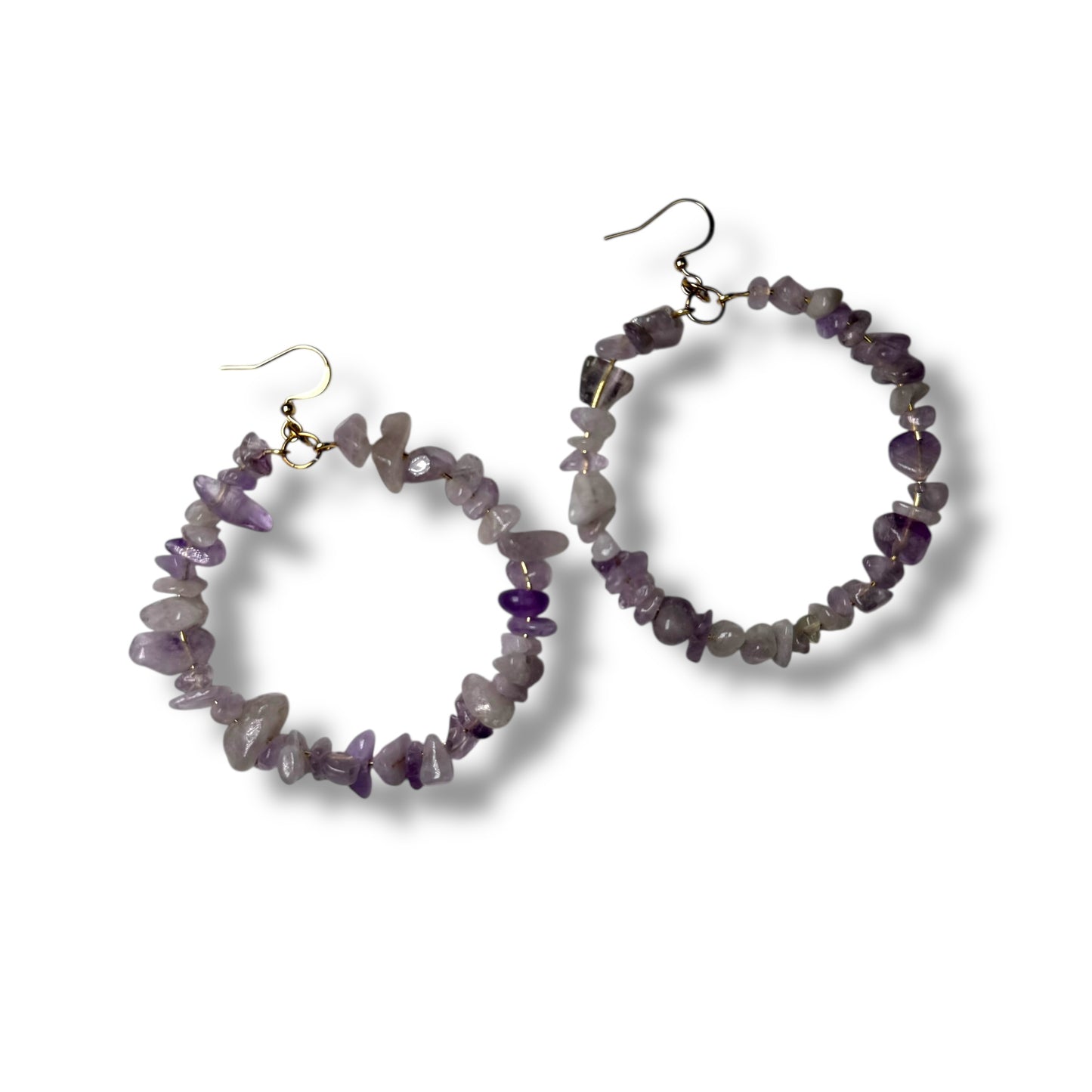 Aura Crystal Hoops