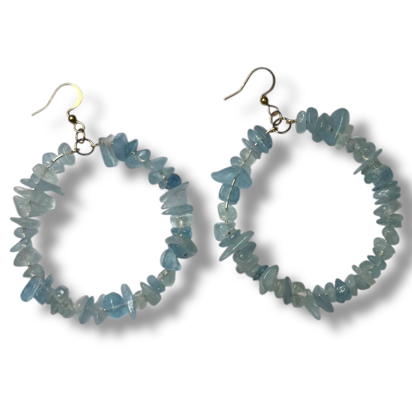 Aura Crystal Hoops