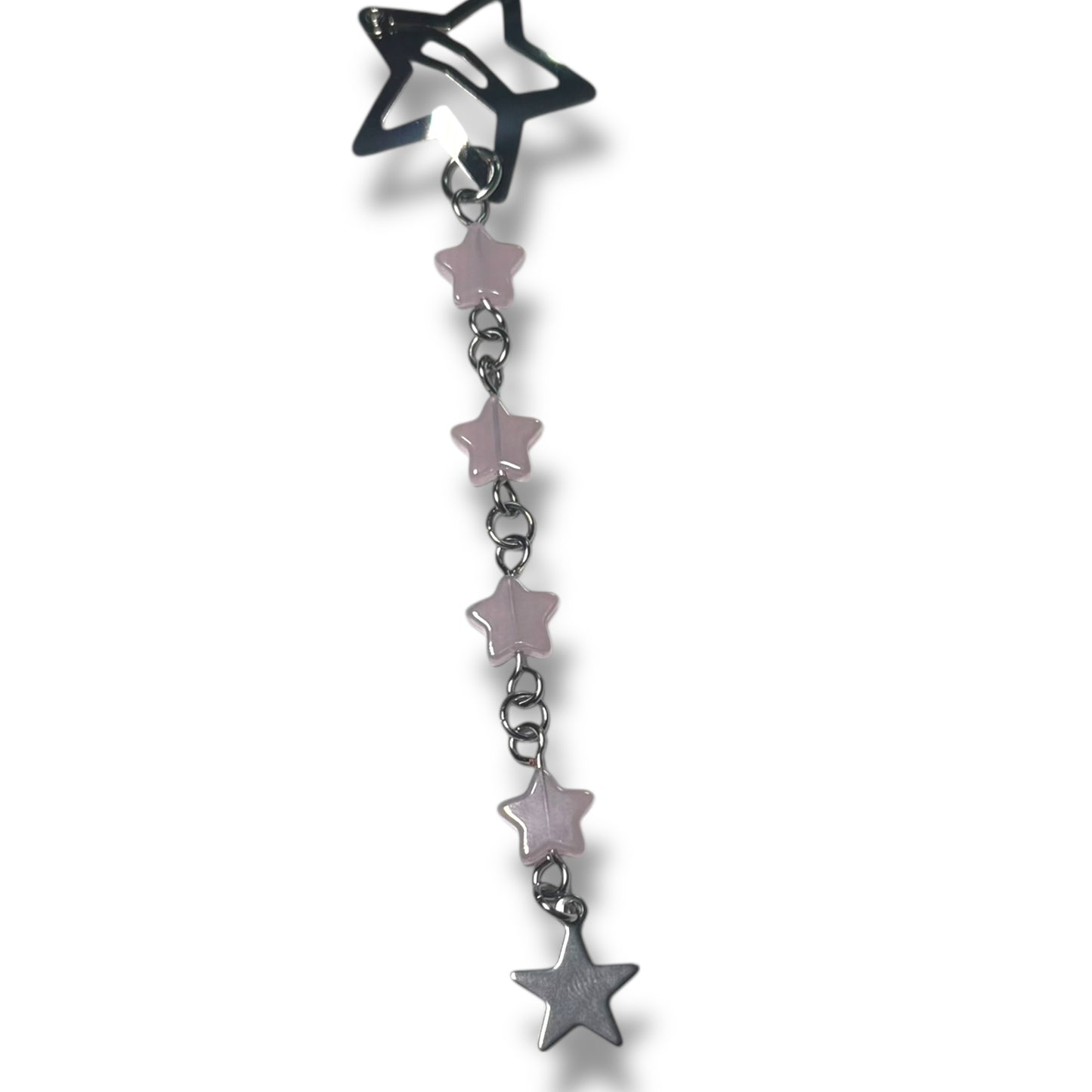 Pink Star Hair Clip