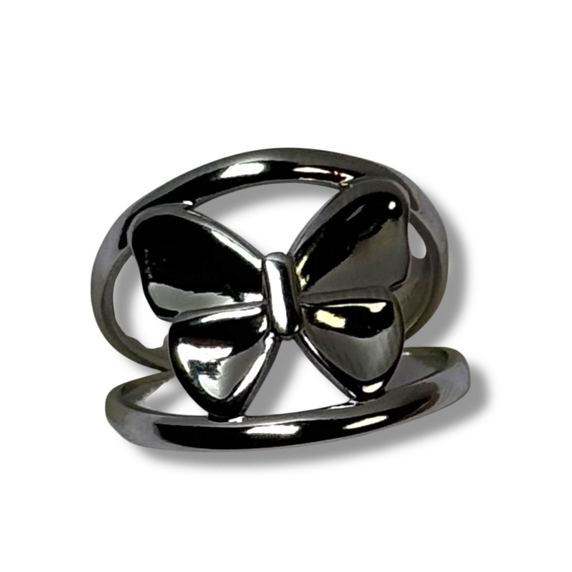 Halo Butterfly Ring