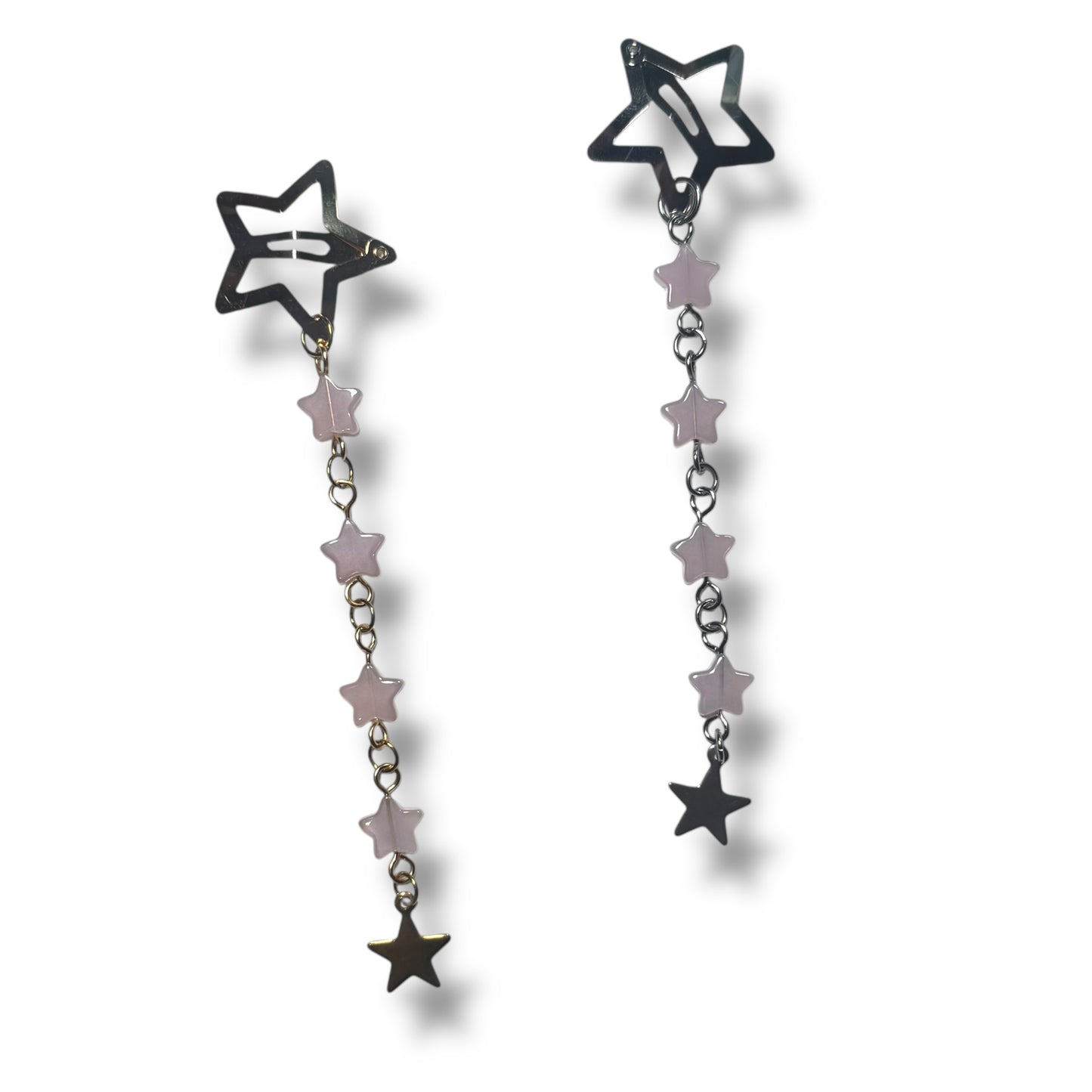 Pink Star Hair Clip