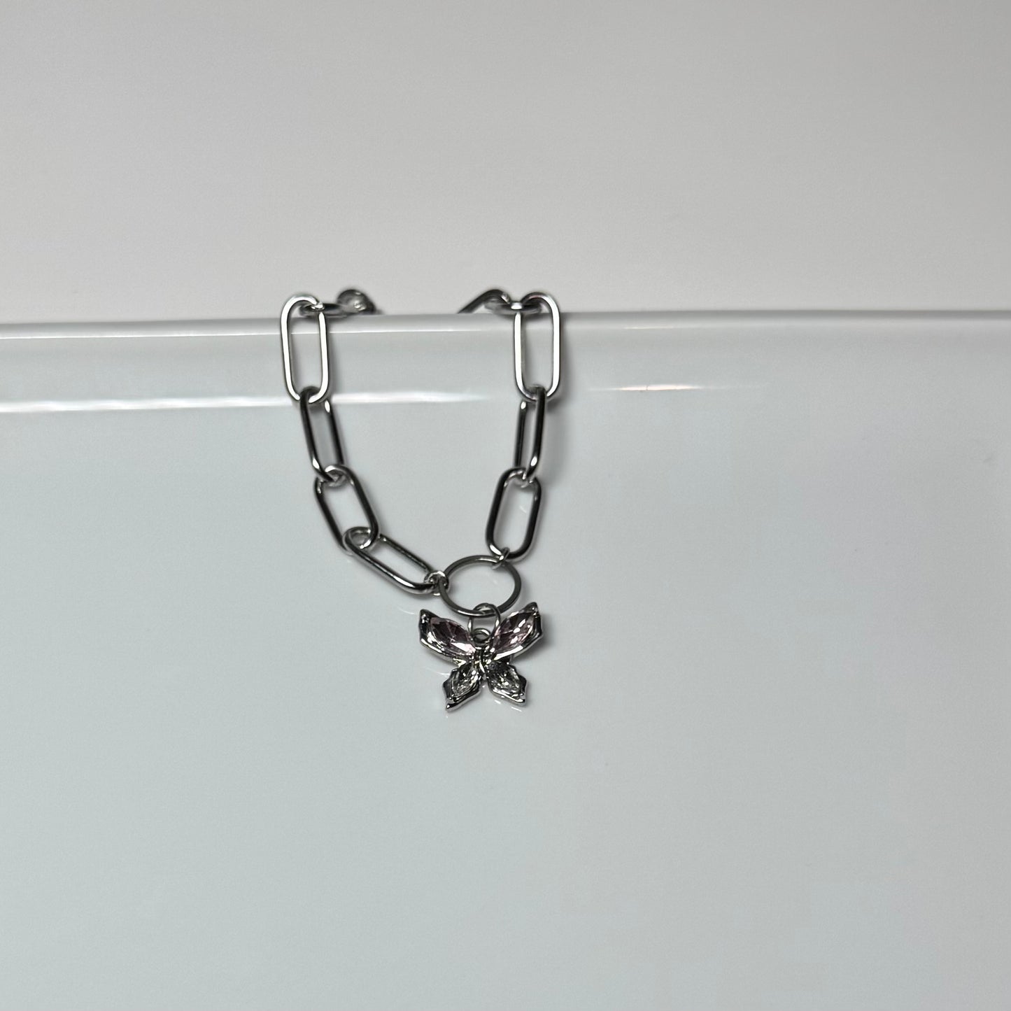 Butterfly Kissed Link Bracelet