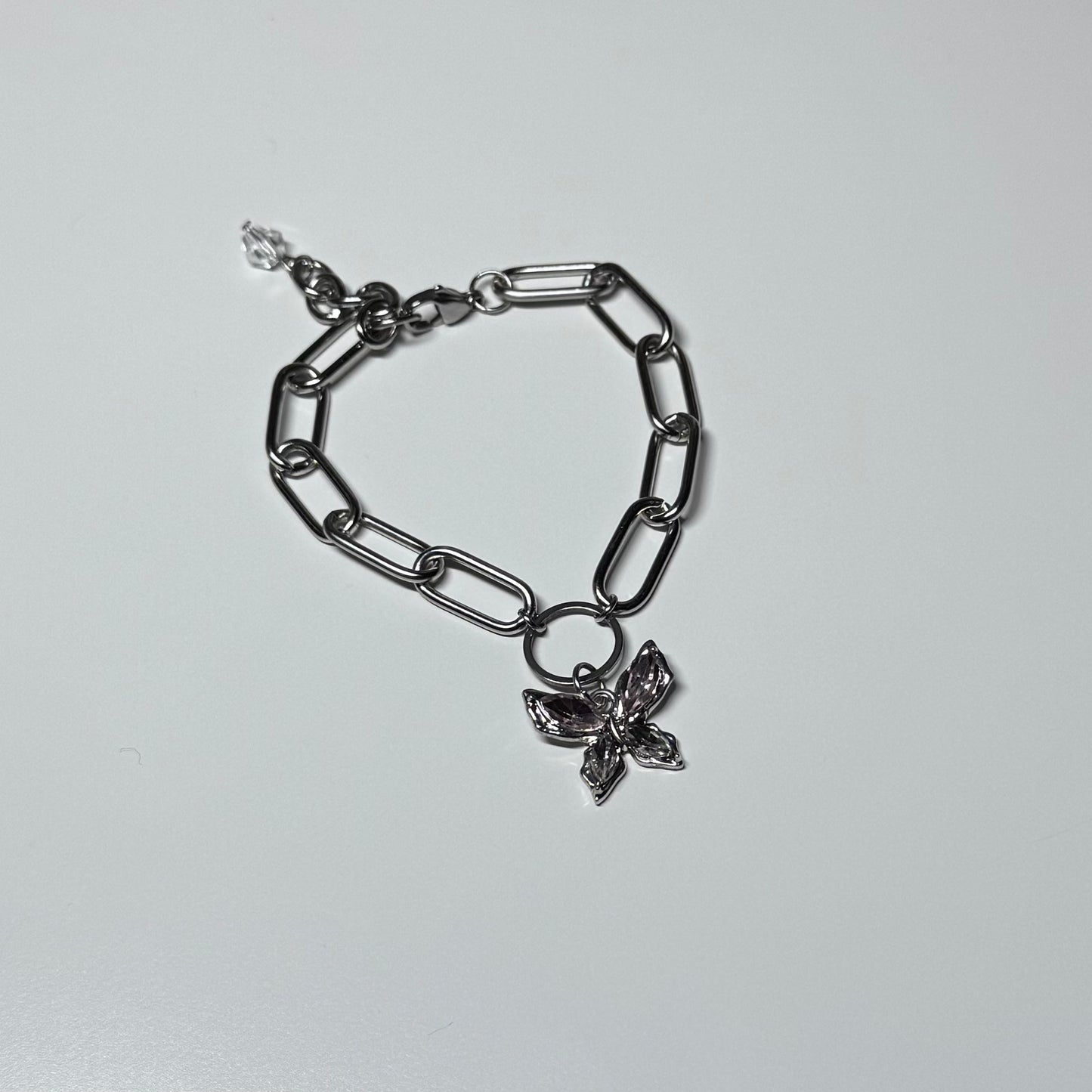 Butterfly Kissed Link Bracelet