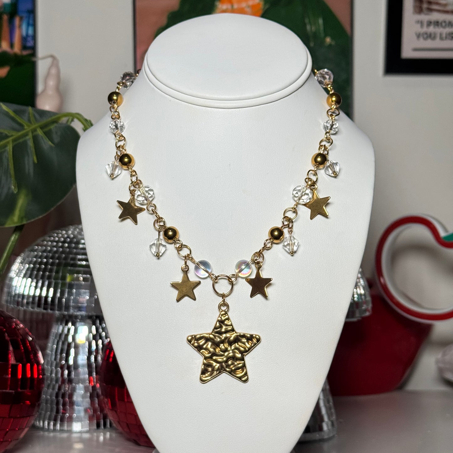 Celestial Beaded Necklace