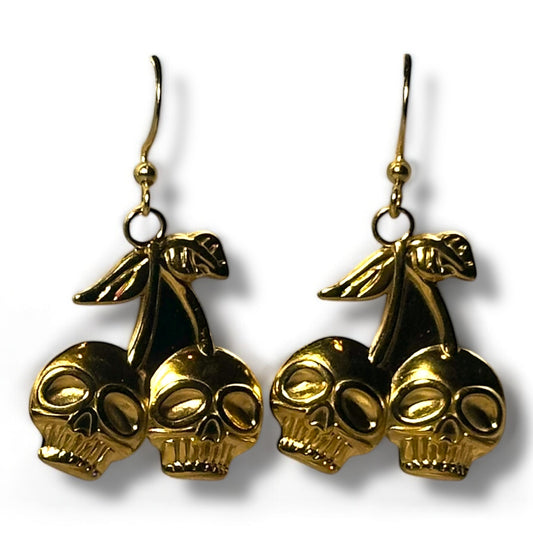 Dark Cherry Earrings