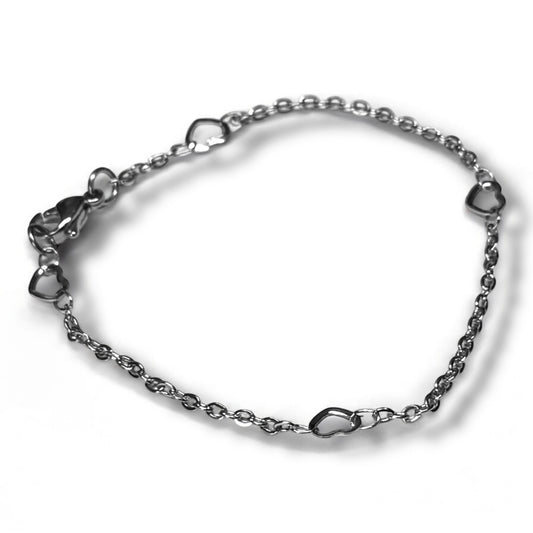 Simple Heart Bracelet