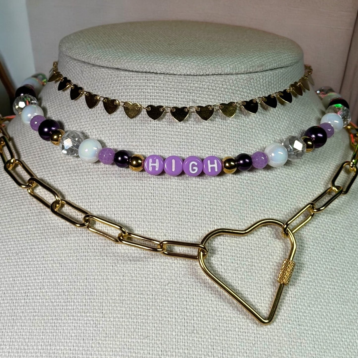 Chain Heart Choker