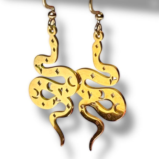 Starlit Viper Earrings